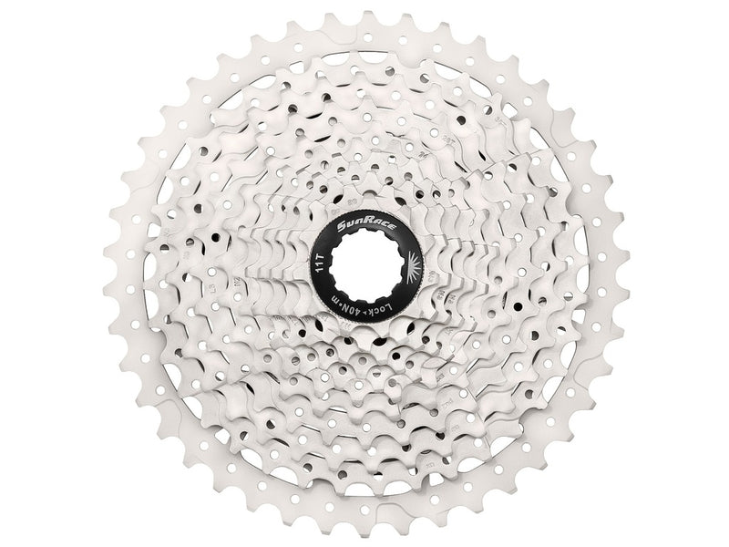 Cassette de Piñones SUNRACE MTB CSMS3 10P 11/42D Metallic Plata Cajita CSMS3.TAY0.XS0.BXB