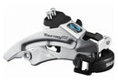 Desviador Central SHIMANO FD-TX800 MTB 34.9/31.8 Doble Tiron para 42-48Dts. Tourney Plata