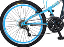 Bicicleta BENOTTO Montaña RUSH R24 21V. Hombre DS Sunrace Frenos Disco Delantero/'V' Trasero Acero Gris Oscuro/Azul Talla:UN