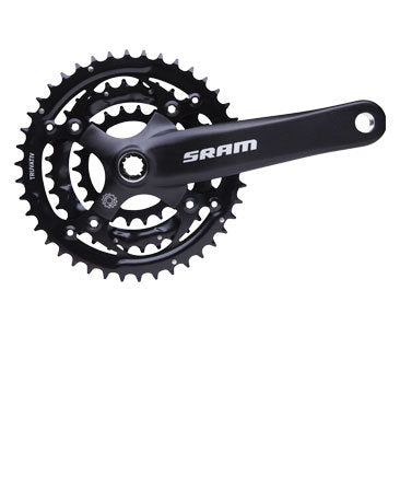 Multiplicacion SRAM MTB 42X32X22 175 S-600 3X8P. Eje Cuadrado Negro 00.6115.436.020