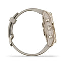 Reloj Garmin Fenix 7S 42mm Sapphire Solar Oro Crema