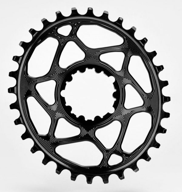 Absolute Black OVAL BOOST SRAM 3MM OFFSET Black 34T